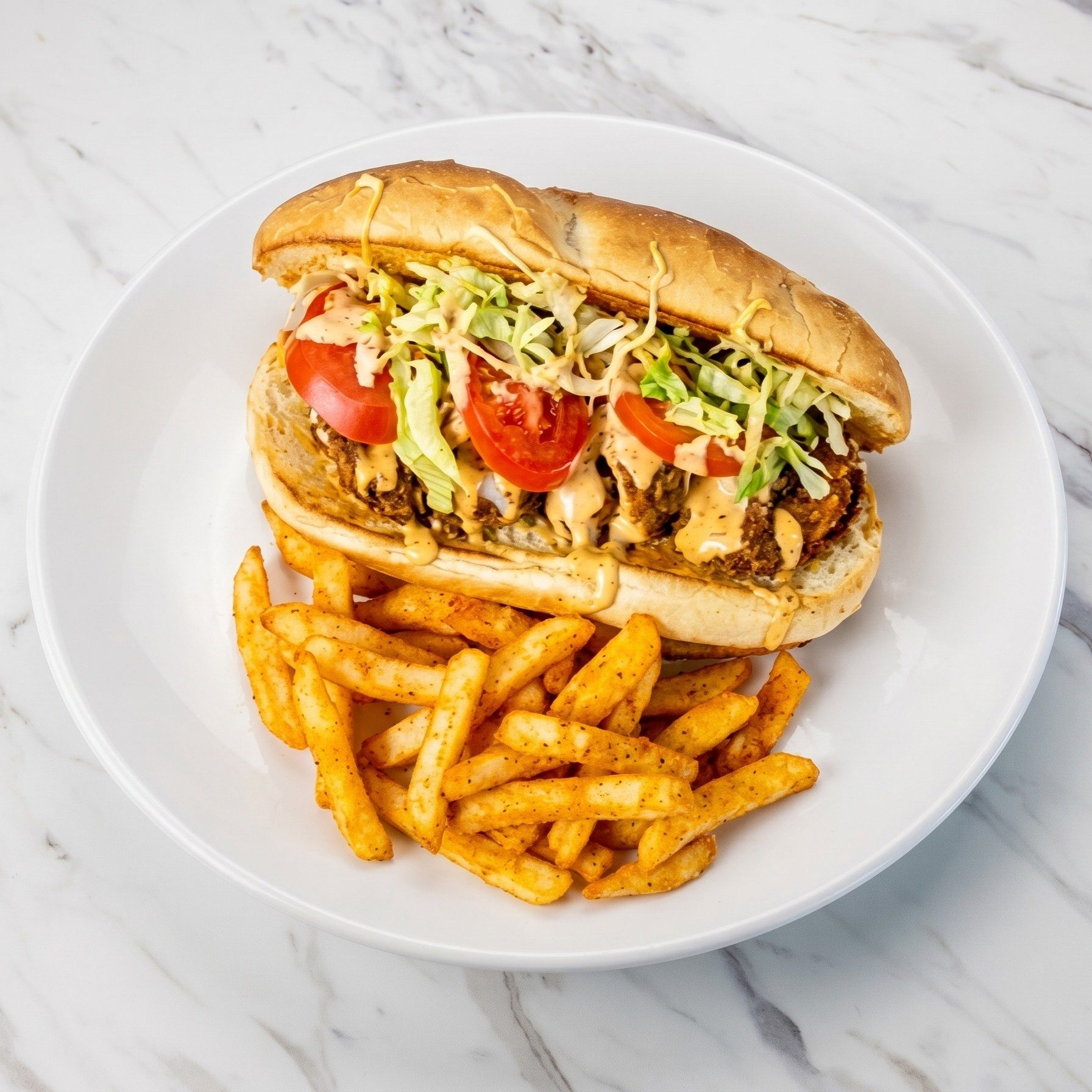 White Fish Po' Boy.