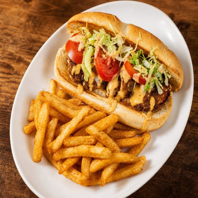 White Fish Po' Boy.