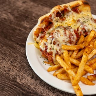 Monday - All-Beef Italian Meatball Hoagie and Seasoned Fries